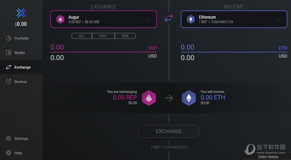 Exodus钱包客户端
